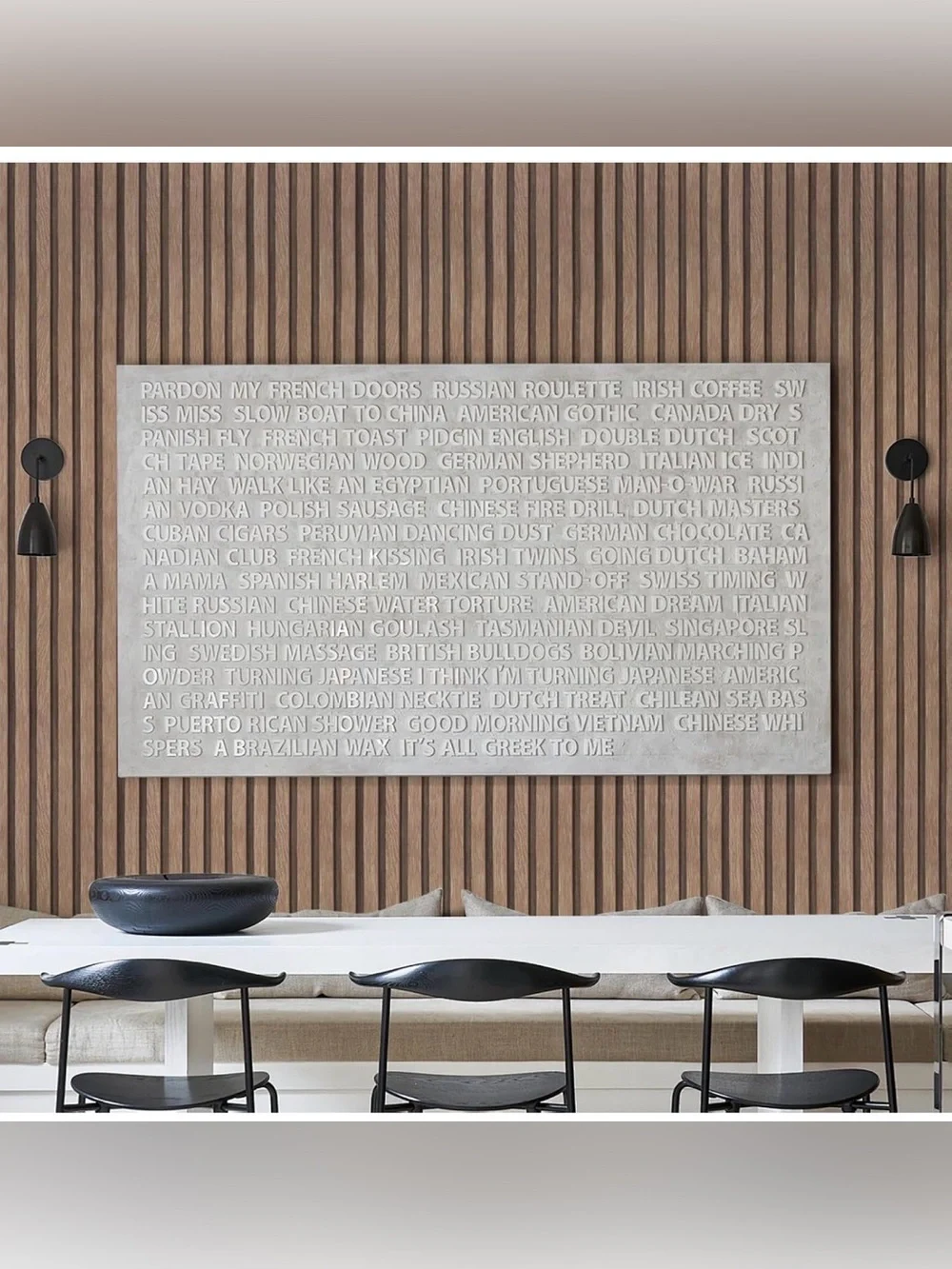 Light Tan Wood Peel and Stick Wall Panel - Self-Adhesive. Live show background